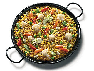 Paella de verdures